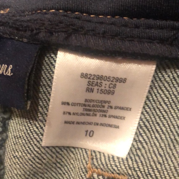 New Additions Maternity Denim Jeans Sz 10 - Picture 6 of 6